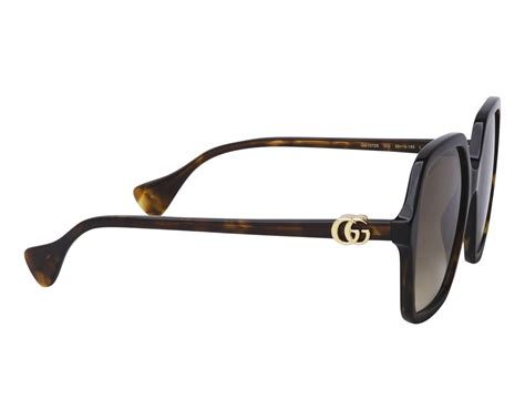 gucci dark havana|Gucci™ GG1072S 002 56 Havana Sunglasses .